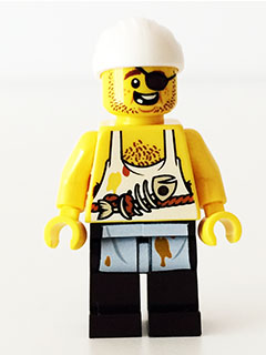 LEGO Pirate Cook minifigure