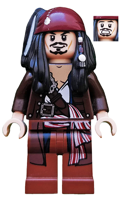 LEGO Captain Jack Sparrow with Jacket minifigure