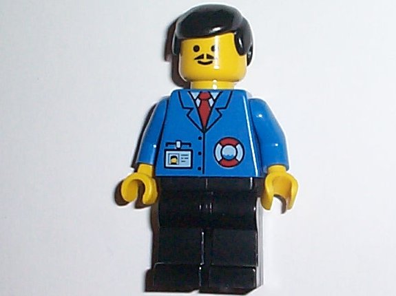 LEGO Coast Guard City Center Chief minifigure