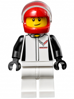 LEGO Chevrolet Corvette Z06 Driver minifigure