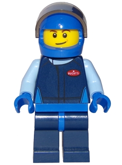 LEGO Bugatti Chiron Driver minifigure