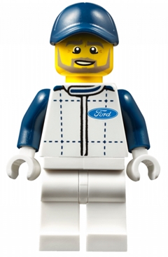 LEGO Ford Race Marshal minifigure