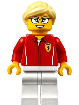 LEGO Ferrari Engineer - Female minifigure