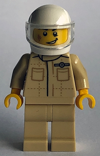 LEGO 1967 Mini Cooper S Rally Driver minifigure
