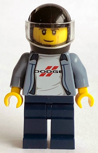 LEGO 1970 Dodge Charger R/T Driver minifigure