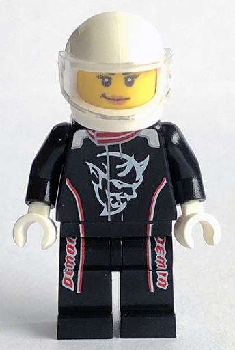 LEGO 2018 Dodge Challenger SRT Demon Driver minifigure