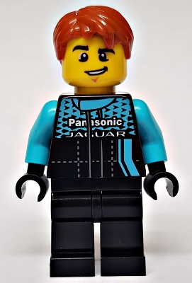 LEGO Formula E Panasonic Jaguar Racing GEN2 Driver minifigure