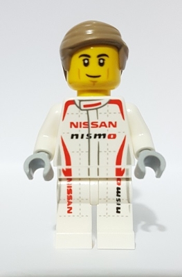 LEGO Nissan GT-R NISMO Driver minifigure