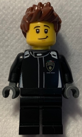 LEGO Lamborghini Huracán Super Trofeo EVO Driver minifigure