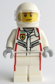 LEGO 1970 Ferrari 512 M Driver minifigure