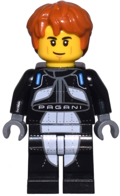 LEGO Pagani Utopia Driver minifigure