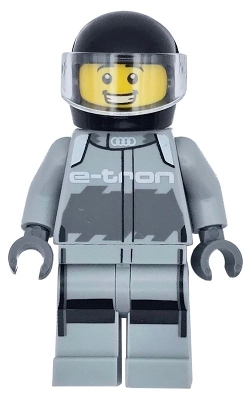 LEGO Audi S1 E-Tron Quattro Driver minifigure