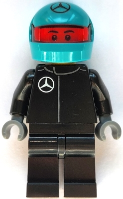 LEGO Mercedes-AMG PETRONAS F1 Team W15 E Performance Driver minifigure