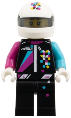 LEGO F1 ACADEMY LEGO Driver minifigure sc145