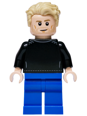 LEGO Brian O'Conner - Black Top, Blue Legs minifigure sc148