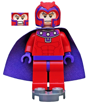 LEGO Magneto - Red Outfit minifigure
