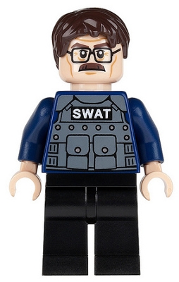 LEGO Commissioner James Gordon minifigure