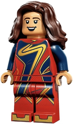 LEGO Ms. Marvel (Kamala Khan) - Red Suit minifigure