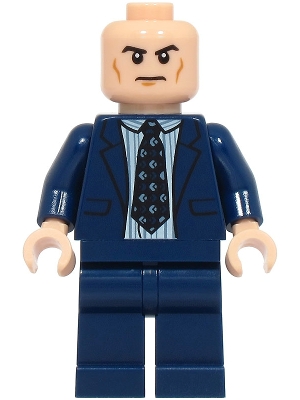 LEGO Professor X (Charles Francis Xavier) - Dark Blue Suit minifigure