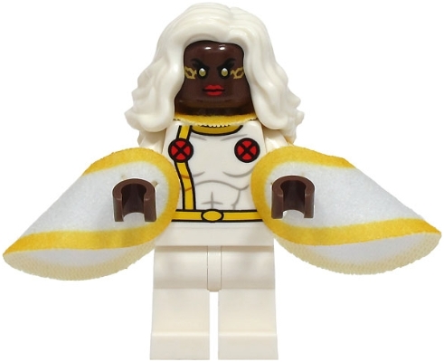 LEGO Storm - White Suit, Long Hair minifigure