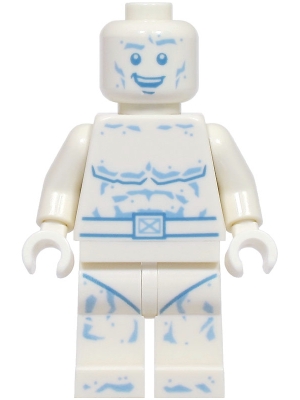 LEGO Iceman - Medium Blue Eyes and Mouth minifigure