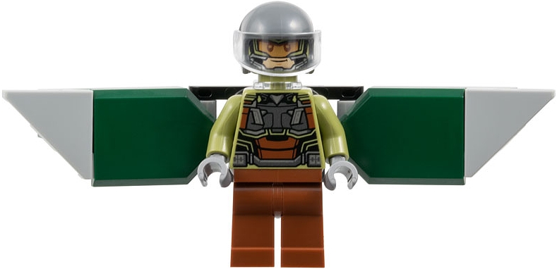 LEGO Falcon (Joaquín Torres) - Backpack and Wings without Stickers minifigure