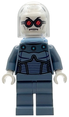LEGO Mr. Freeze - Sand Blue Outfit, Bright Light Blue Air Tanks minifigure