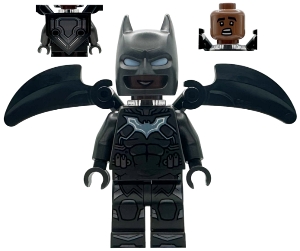 LEGO Batwing with Sticker minifigure