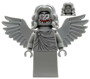 LEGO Statue - Arkham Asylum with Wings minifigure