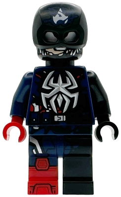 LEGO Venomized Captain America minifigure