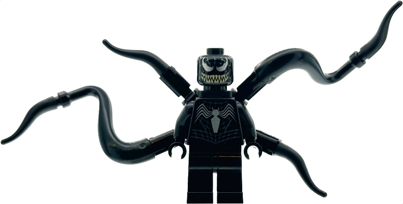 LEGO Venom - Tan Teeth, 4 Back Appendages minifigure sh1113
