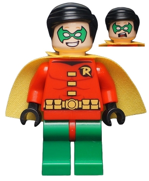 LEGO Robin - Very Short Cape minifigure