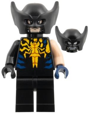 LEGO Venomized Wolverine minifigure sh1125