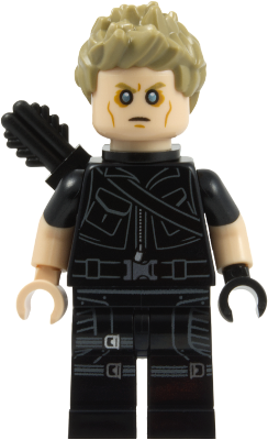 LEGO Hawkeye - Black Suit, Quiver minifigure sh1130