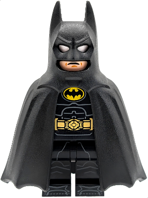LEGO Batman - Black Suit, One Piece Cowl and Straight Cape minifigure sh1153