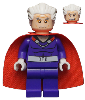 LEGO Magneto - Dark Purple Outfit minifigure