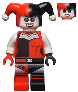 LEGO Harley Quinn - White Arms minifigure