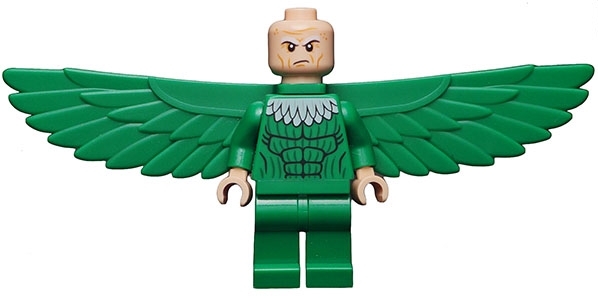 LEGO Vulture, Green Costume and Falcon Wings minifigure