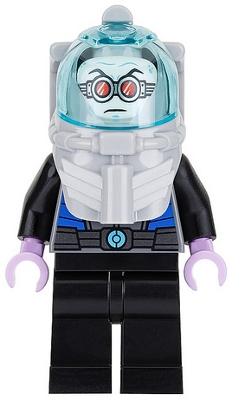LEGO Mr. Freeze, Black minifigure