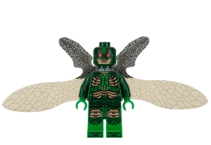 LEGO Parademon - Dark Green, Extended Wings minifigure