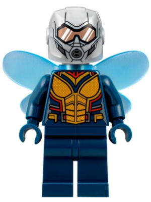 LEGO The Wasp (Hope van Dyne) - Trans-Medium Blue Wings minifigure