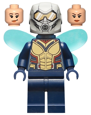 LEGO The Wasp (Hope van Dyne) - Trans-Light Blue Wings minifigure