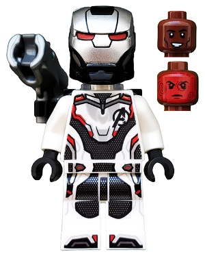 LEGO War Machine - White Jumpsuit with Shooter minifigure