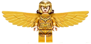 LEGO Wonder Woman (Diana Prince) - Gold Wings minifigure