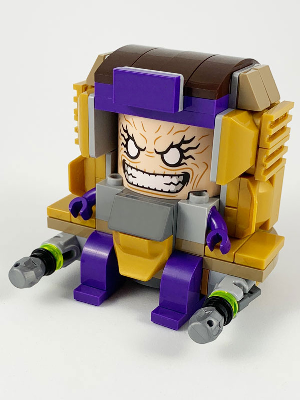 LEGO MODOK without Stickers - Brick Built minifigure
