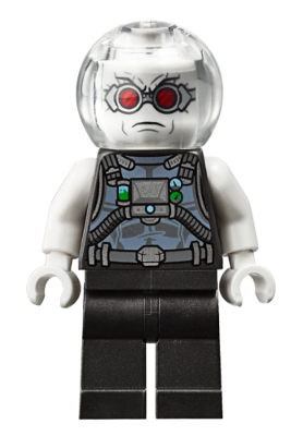 LEGO Mr. Freeze, Pearl Dark Gray minifigure