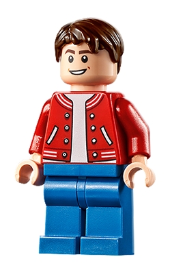 LEGO Peter Parker - Red Jacket minifigure
