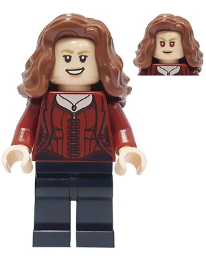 LEGO Scarlet Witch - Plain Black Legs minifigure