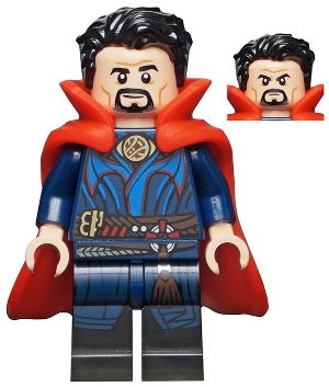 LEGO Doctor Strange - Plastic Cape, Brooch minifigure