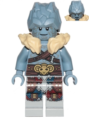LEGO Korg - Neck Collar Fur minifigure